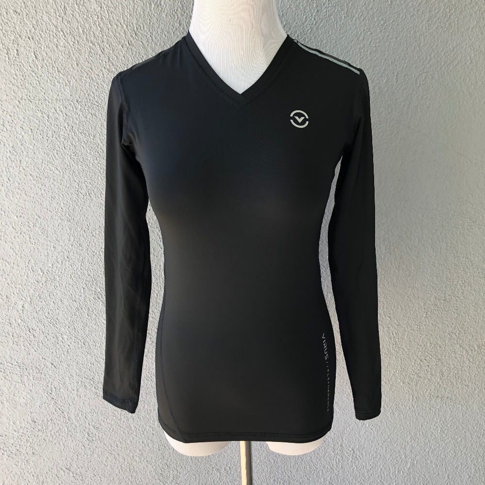Virus Compression Long Sleeve Athletic Shirt